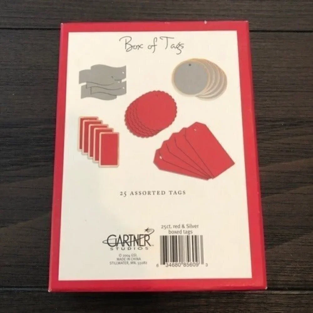 Gartner Studios Box Of Gift Tags Presents Wrap NWT